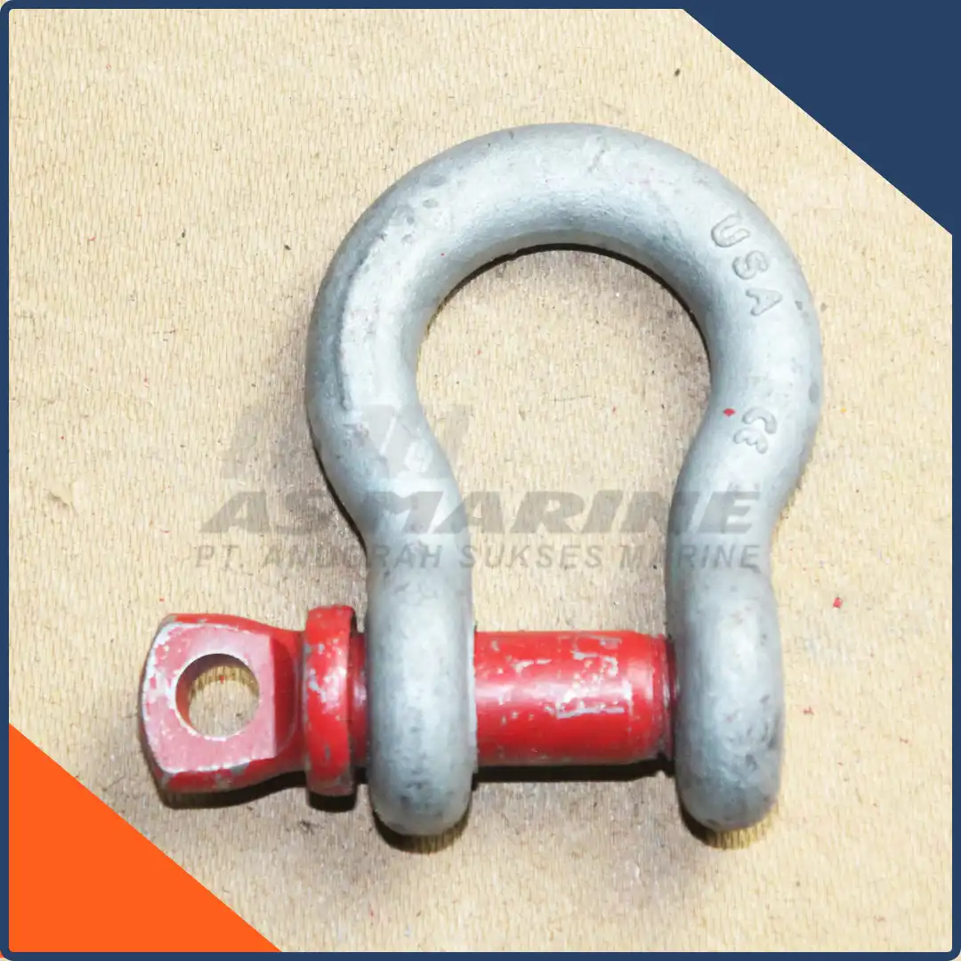 Bow Shackle / Segel Omega Crosby USA G209 Screw PIN 3/4 Inch 4.75 Ton